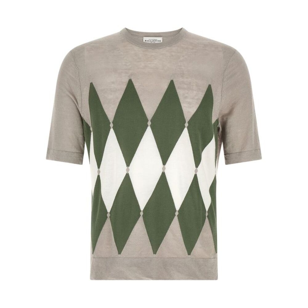 Ballantyne Men T-Shirt Argyle